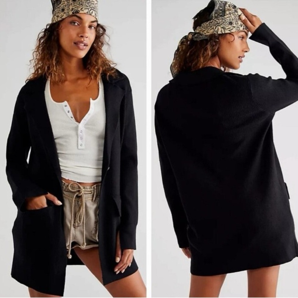 FREE PEOPLE SARAH BLAZER SIZE M, Retail $168